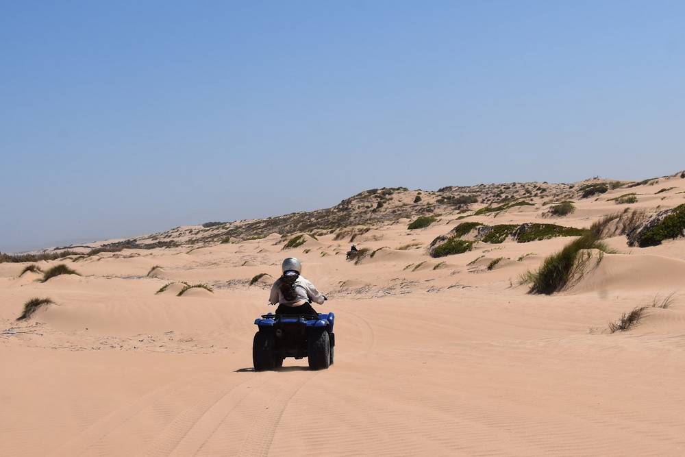 Excursion en quad sur les dunes
