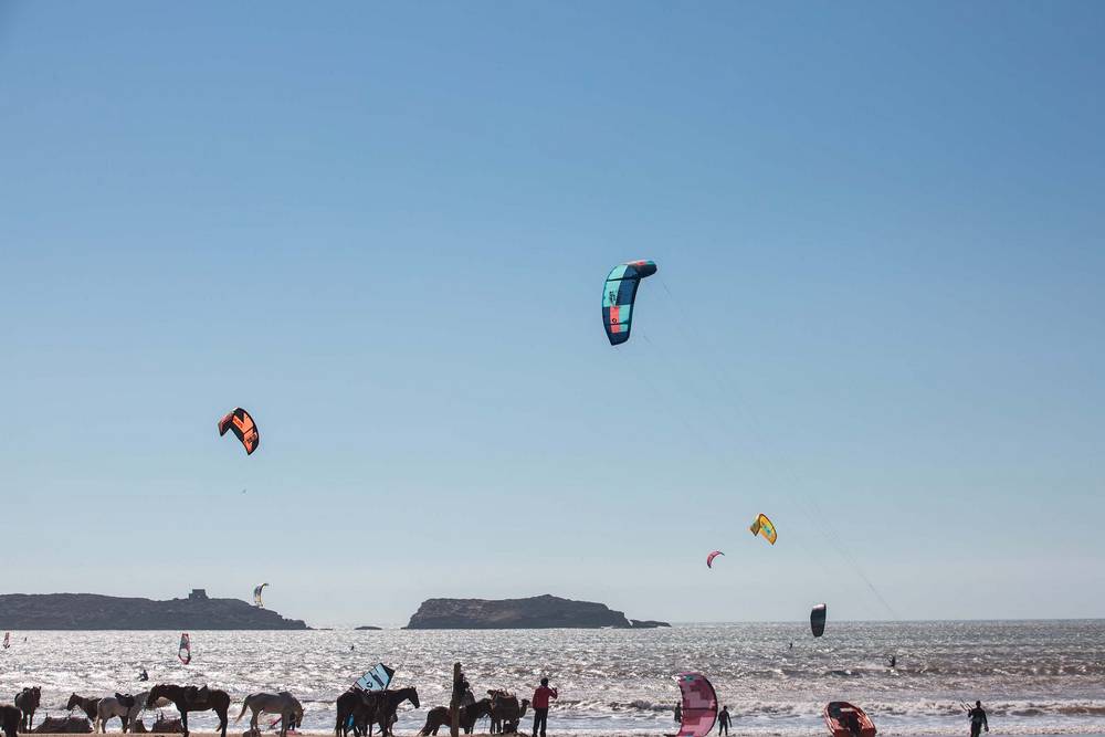 Jornada de kitesurf en Essaouira