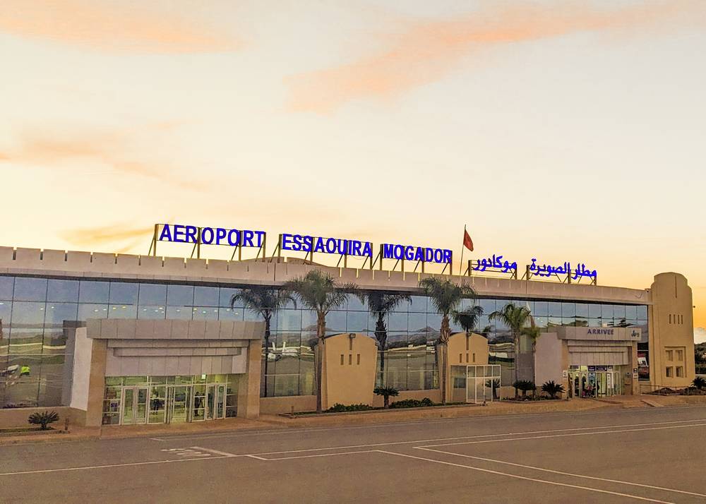 Transfert Taxi d'Agadir centre à Aéroport Essaouira